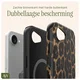 AVY Apple iPhone 17e / 16e Hoesje MagSafe Back Cover Panthera Chic afbeelding 8
