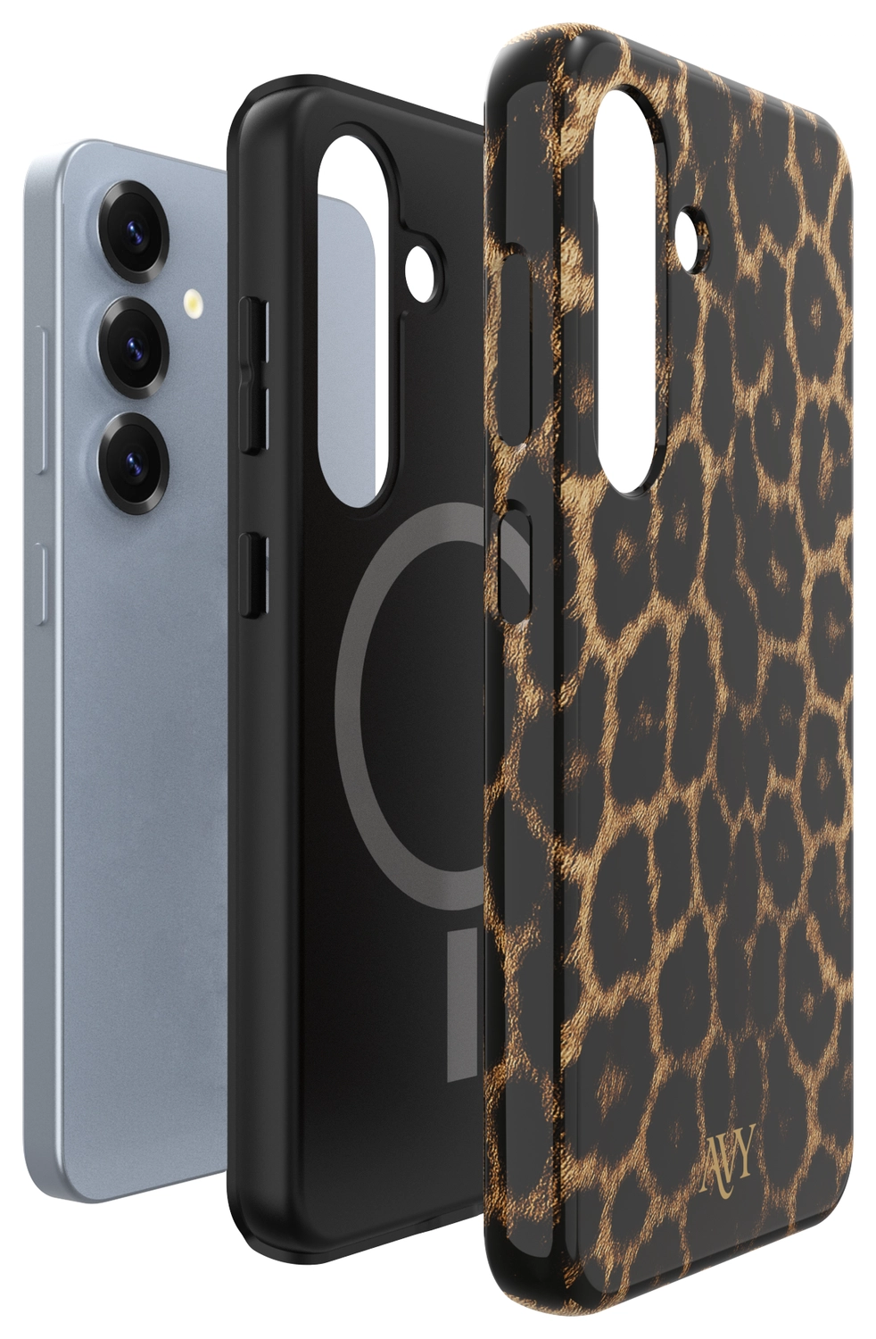 AVY Samsung Galaxy S25 Plus Hoesje MagSafe Back Cover Panthera Chic afbeelding 12