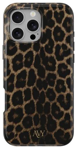 AVY Apple iPhone 16 Pro Hoesje MagSafe Back Cover Panthera Chic afbeelding 1