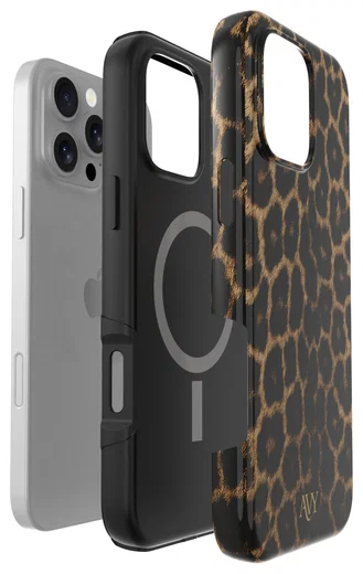 AVY Apple iPhone 16 Pro Max Hoesje MagSafe Back Cover Panthera Chic afbeelding 12