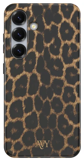 AVY Samsung Galaxy S24 Hoesje MagSafe Back Cover Panthera Chic afbeelding 1