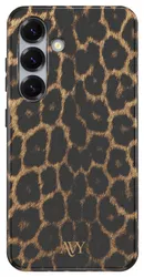 AVY Samsung Galaxy S24 Hoesje MagSafe Back Cover Panthera Chic afbeelding