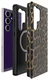 AVY Samsung Galaxy S24 Ultra Hoesje MagSafe Back Cover Panthera Chic afbeelding 11