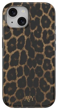 AVY Apple iPhone 15 Hoesje MagSafe Back Cover Panthera Chic
