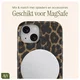 AVY Apple iPhone 14 / 13 Hoesje MagSafe Back Cover Panthera Chic afbeelding 11