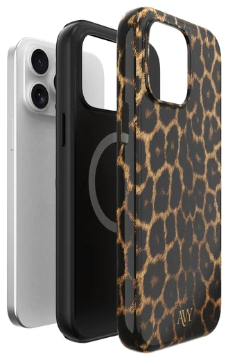 AVY Apple iPhone 13 Pro Max Hoesje MagSafe Back Cover Panthera Chic afbeelding 18
