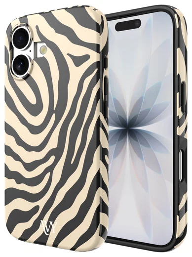 AVY Apple iPhone 17 Hoesje MagSafe Back Cover Serengeti Zebra afbeelding 15