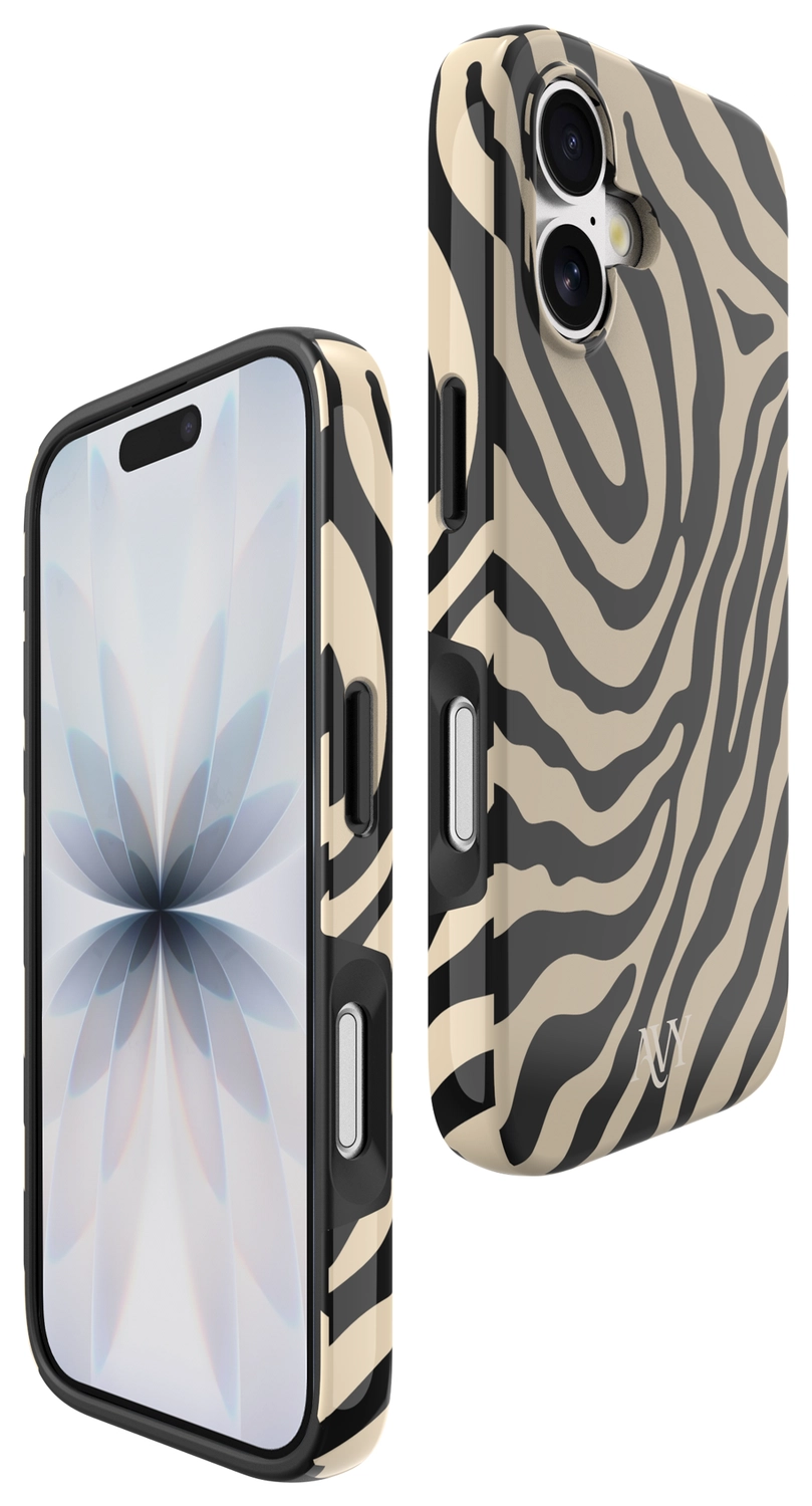 AVY Apple iPhone 17 Hoesje MagSafe Back Cover Serengeti Zebra afbeelding 16