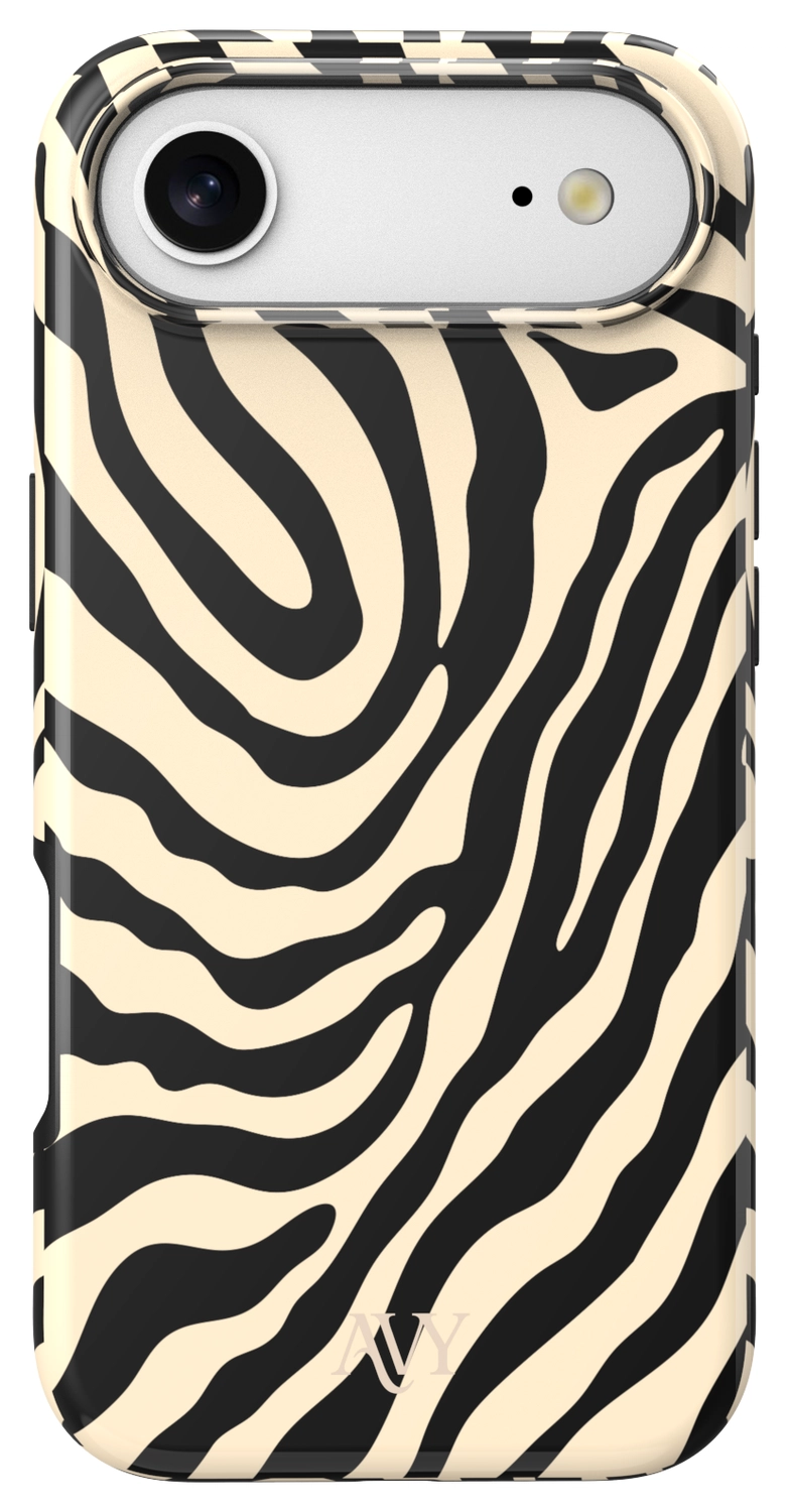 AVY Apple iPhone Air Hoesje MagSafe Back Cover Serengeti Zebra afbeelding 1