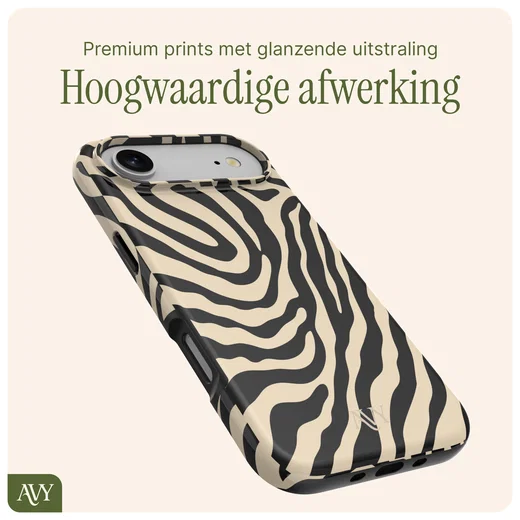AVY Apple iPhone Air Hoesje MagSafe Back Cover Serengeti Zebra afbeelding 8