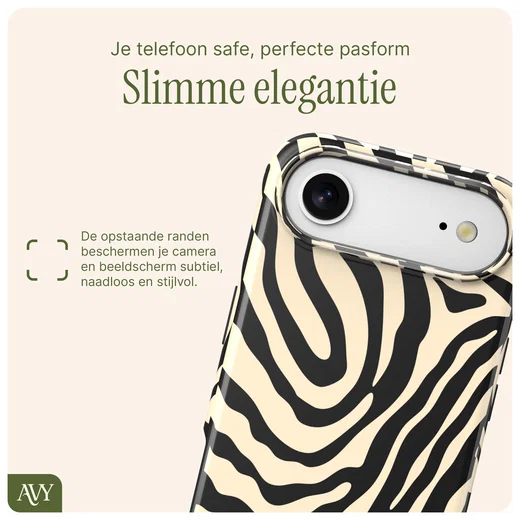 AVY Apple iPhone Air Hoesje MagSafe Back Cover Serengeti Zebra afbeelding 9