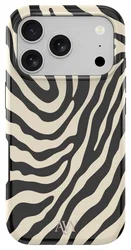 AVY Apple iPhone 17 Pro Hoesje MagSafe Back Cover Serengeti Zebra afbeelding