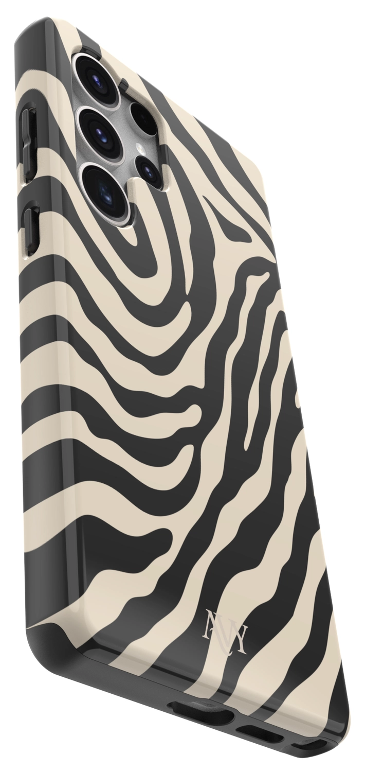 AVY Samsung Galaxy S25 Ultra Hoesje MagSafe Back Cover Serengeti Zebra afbeelding 14