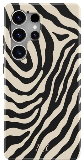 AVY Samsung Galaxy S25 Ultra Hoesje MagSafe Back Cover Serengeti Zebra afbeelding 1