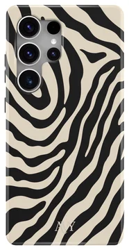AVY Samsung Galaxy S25 Ultra Hoesje MagSafe Back Cover Serengeti Zebra