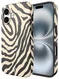 AVY Apple iPhone 16 Hoesje MagSafe Back Cover Serengeti Zebra afbeelding 15