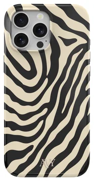 AVY Apple iPhone 15 Pro Hoesje MagSafe Back Cover Serengeti Zebra