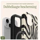 AVY Apple iPhone 14 / 13 Hoesje MagSafe Back Cover Serengeti Zebra afbeelding 6