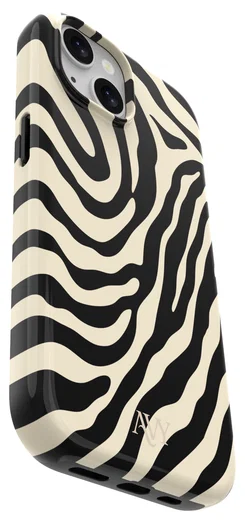 AVY Apple iPhone 14 / 13 Hoesje MagSafe Back Cover Serengeti Zebra afbeelding 16
