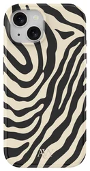 AVY Apple iPhone 14 / 13 Hoesje MagSafe Back Cover Serengeti Zebra afbeelding