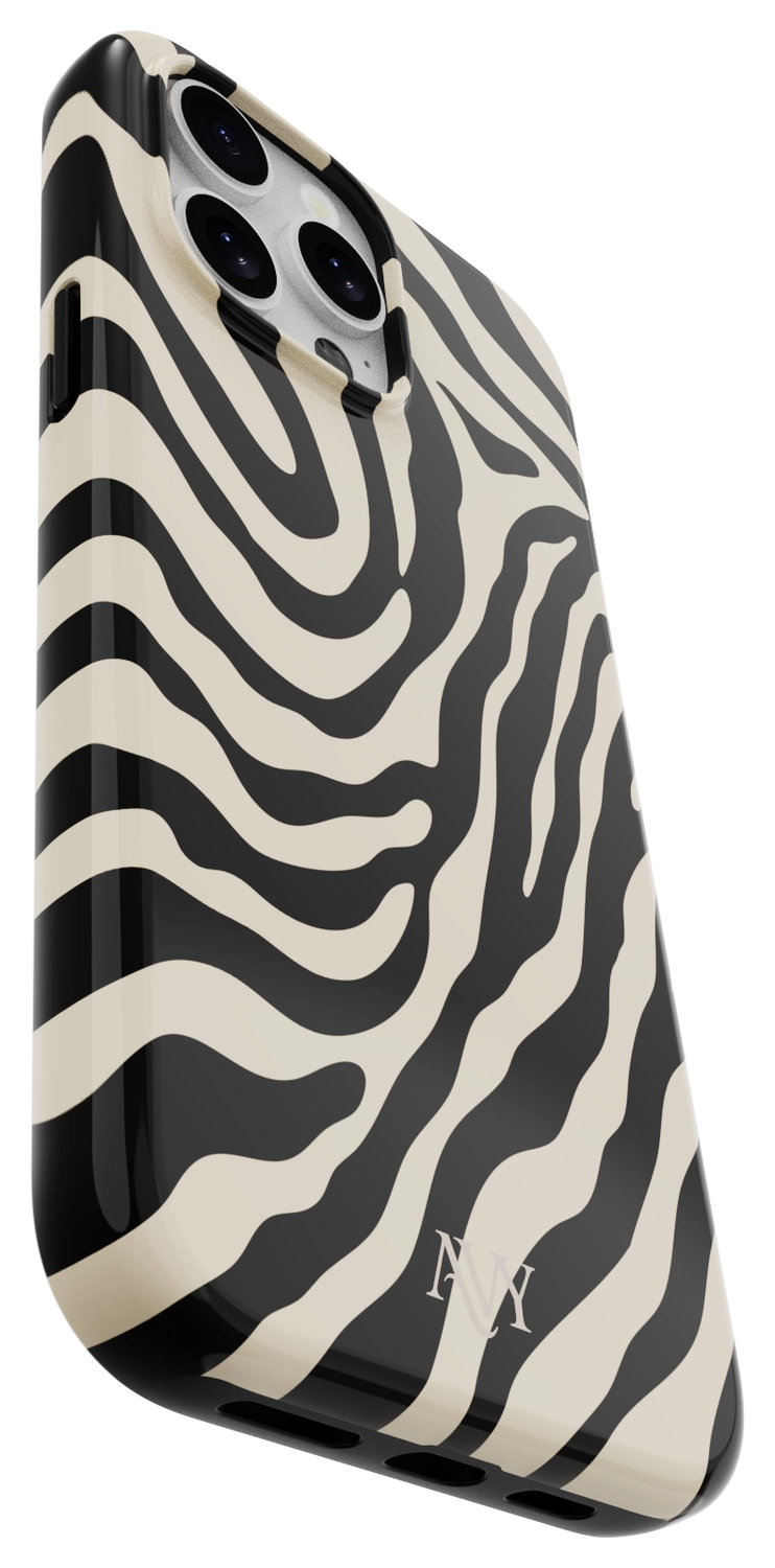AVY Apple iPhone 14 Pro Max Hoesje MagSafe Back Cover Serengeti Zebra afbeelding 16