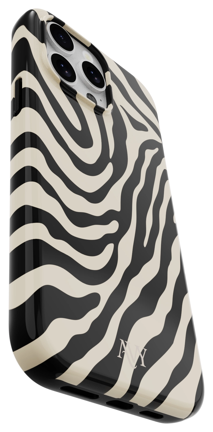 AVY Apple iPhone 13 Pro Hoesje MagSafe Back Cover Serengeti Zebra afbeelding 14