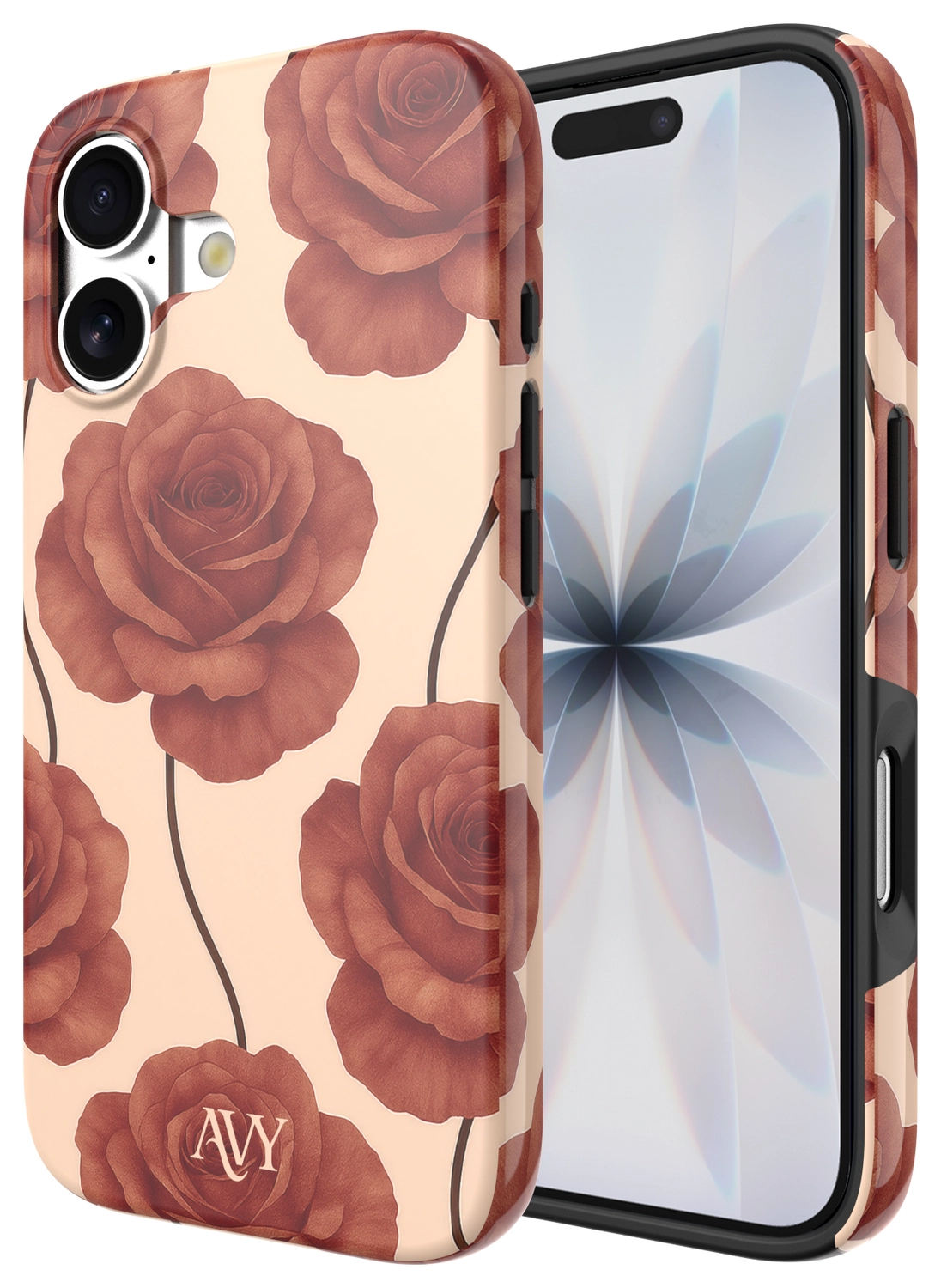 AVY Apple iPhone 17 Hoesje MagSafe Back Cover Botanique Roses afbeelding 14