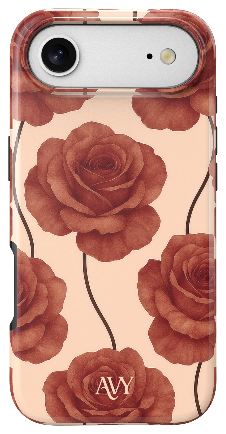 AVY Apple iPhone Air Hoesje MagSafe Back Cover Botanique Roses afbeelding 1