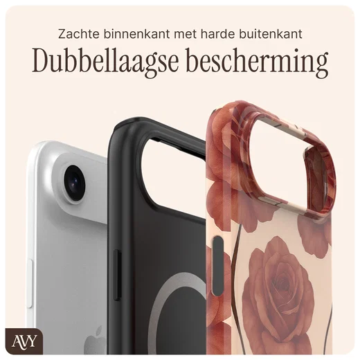 AVY Apple iPhone Air Hoesje MagSafe Back Cover Botanique Roses afbeelding 7