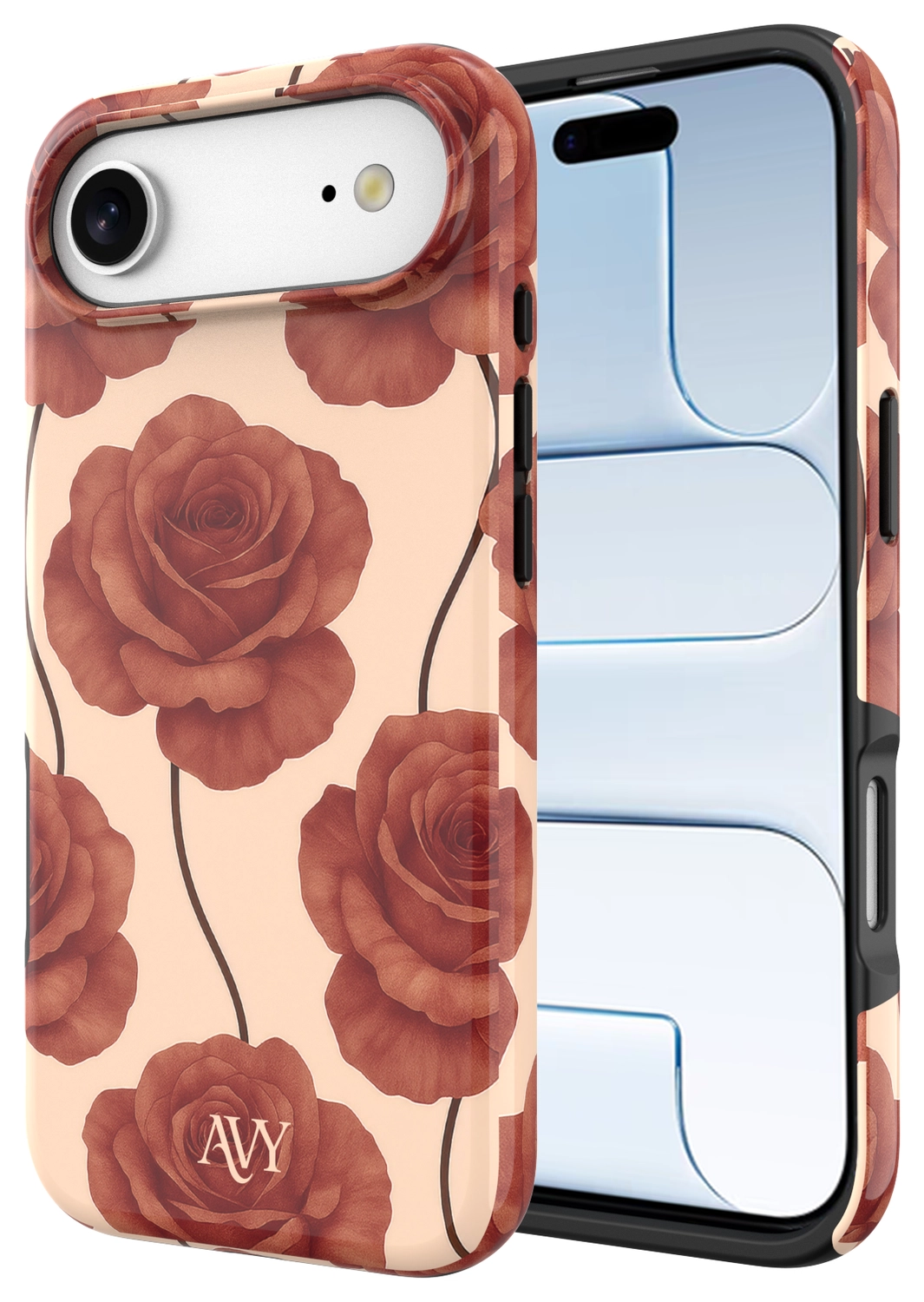 AVY Apple iPhone Air Hoesje MagSafe Back Cover Botanique Roses afbeelding 12