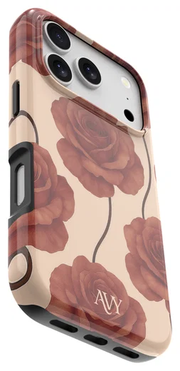 AVY Apple iPhone 17 Pro Hoesje MagSafe Back Cover Botanique Roses afbeelding 12