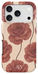 AVY Apple iPhone 17 Pro Max Hoesje MagSafe Back Cover Botanique Roses afbeelding