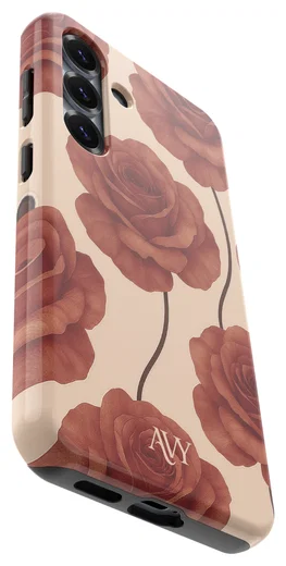 AVY Samsung Galaxy S25 Hoesje MagSafe Back Cover Botanique Roses afbeelding 11