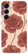 AVY Samsung Galaxy S25 Hoesje MagSafe Back Cover Botanique Roses