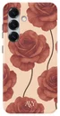 AVY Samsung Galaxy S25 Hoesje MagSafe Back Cover Botanique Roses