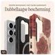 AVY Samsung Galaxy S25 Ultra Hoesje MagSafe Back Cover Botanique Roses afbeelding 5