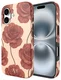 AVY Apple iPhone 16 Hoesje MagSafe Back Cover Botanique Roses afbeelding 15
