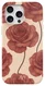 AVY Apple iPhone 15 Pro Max Hoesje MagSafe Back Cover Botanique Roses