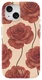 AVY Apple iPhone 14 / 13 Hoesje MagSafe Back Cover Botanique Roses