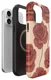 AVY Apple iPhone 14 Pro Hoesje MagSafe Back Cover Botanique Roses afbeelding 12