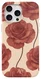 AVY Apple iPhone 14 Pro Max Hoesje MagSafe Back Cover Botanique Roses