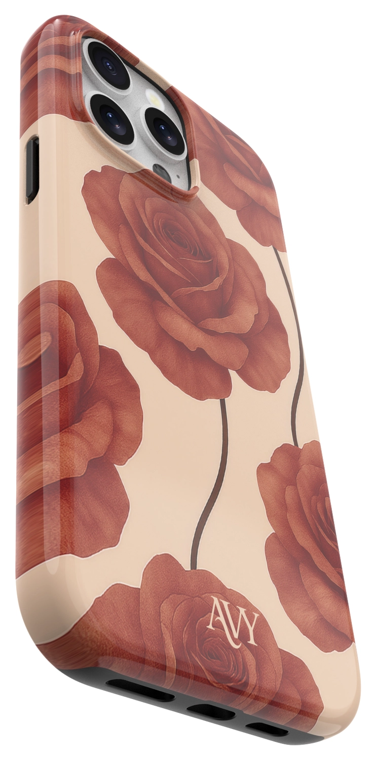 AVY Apple iPhone 13 Pro Hoesje MagSafe Back Cover Botanique Roses afbeelding 15