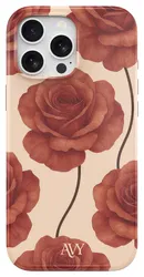 AVY Apple iPhone 13 Pro Max Hoesje MagSafe Back Cover Botanique Roses afbeelding