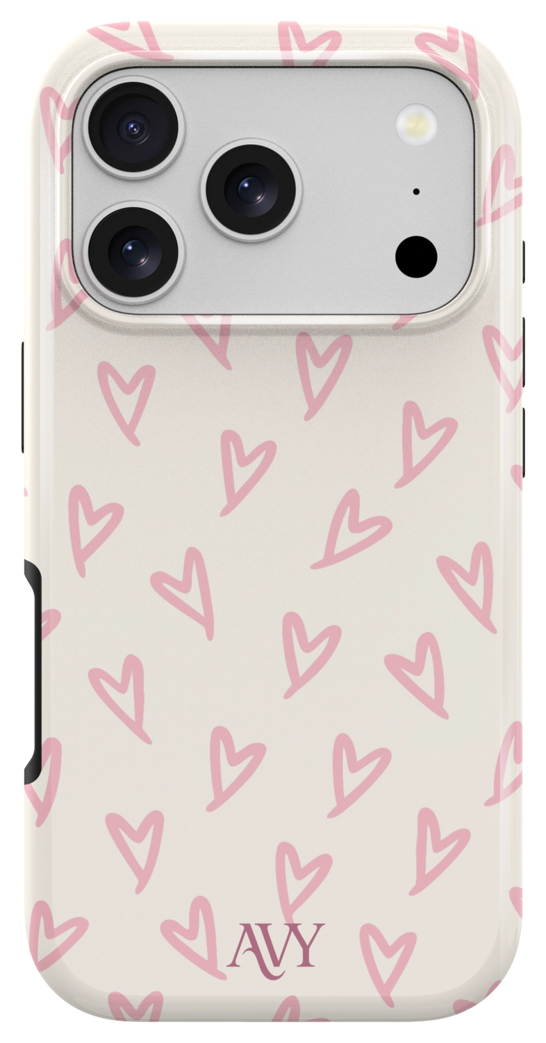 AVY Apple iPhone 17 Pro Max Hoesje MagSafe Back Cover Cupid Blush afbeelding 1