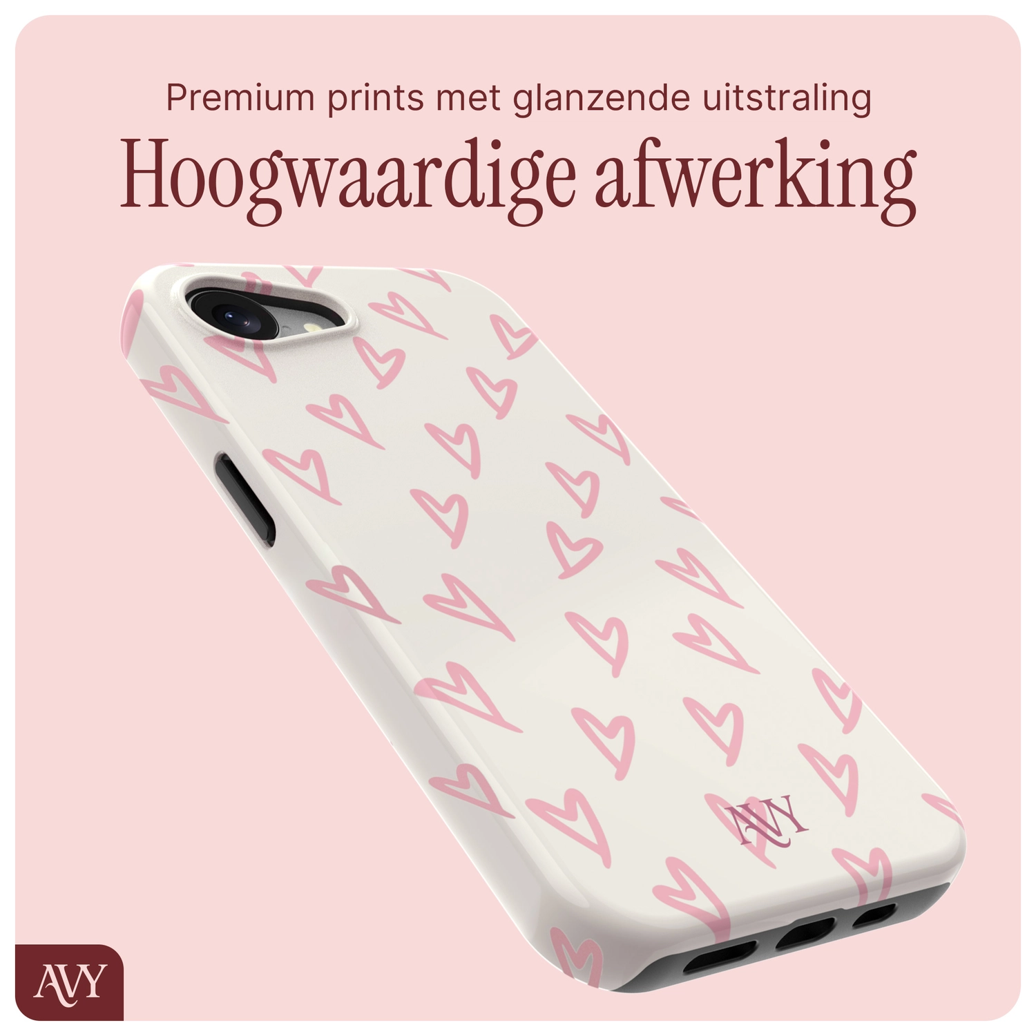 AVY Apple iPhone 17e / 16e Hoesje MagSafe Back Cover Cupid Blush afbeelding 10