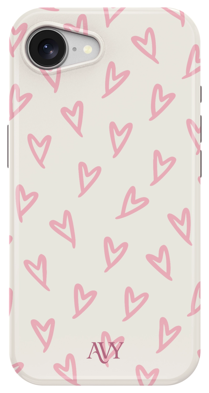AVY Apple iPhone 17e / 16e Hoesje MagSafe Back Cover Cupid Blush afbeelding 1