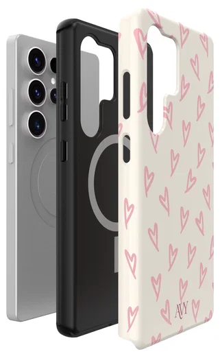 AVY Samsung Galaxy S25 Ultra Hoesje MagSafe Back Cover Cupid Blush afbeelding 16