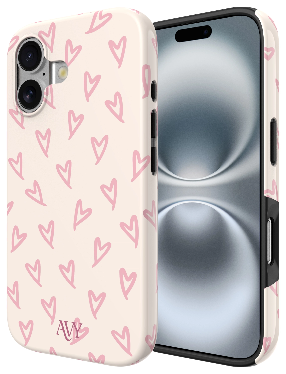 AVY Apple iPhone 16 Hoesje MagSafe Back Cover Cupid Blush afbeelding 15