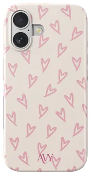AVY Apple iPhone 16 Hoesje MagSafe Back Cover Cupid Blush