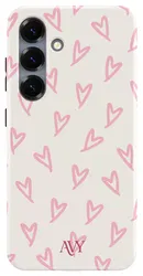 AVY Samsung Galaxy S24 Hoesje MagSafe Back Cover Cupid Blush afbeelding